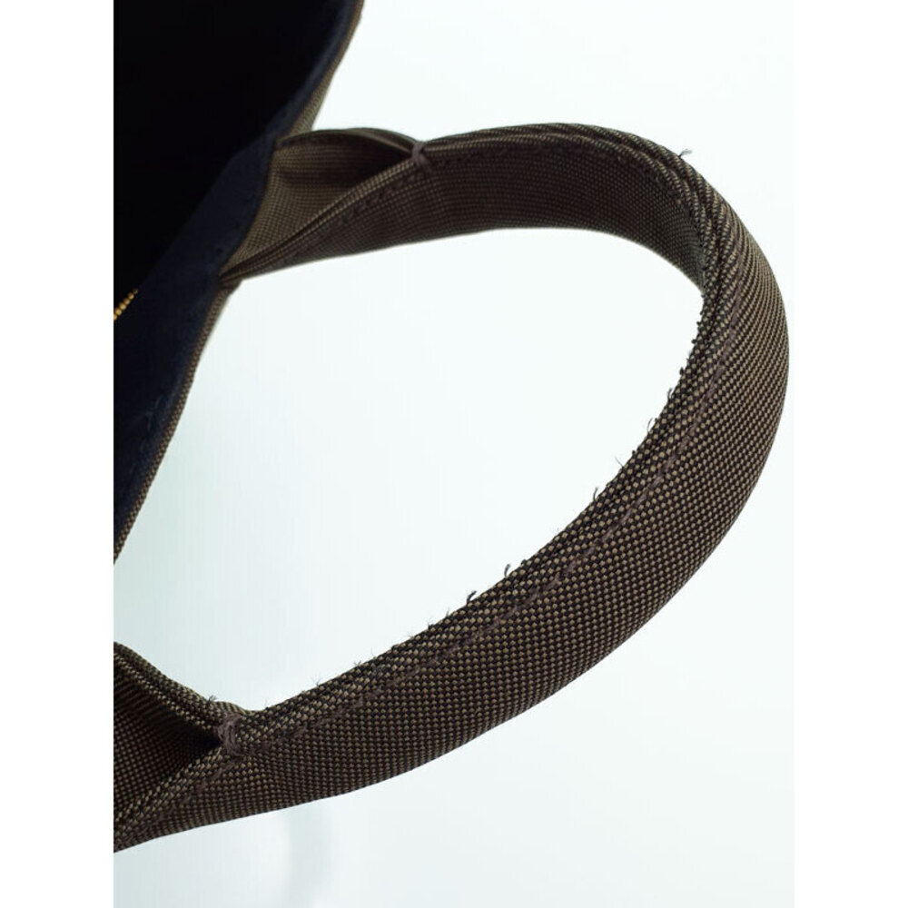 Prada Canapa Convertible Tote Bag khaki canvas Brown Green - Picture 6 of 9